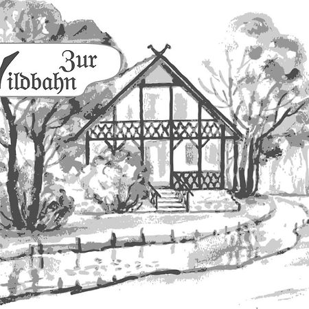 Landgasthof Zur Wildbahn Бург Экстерьер фото