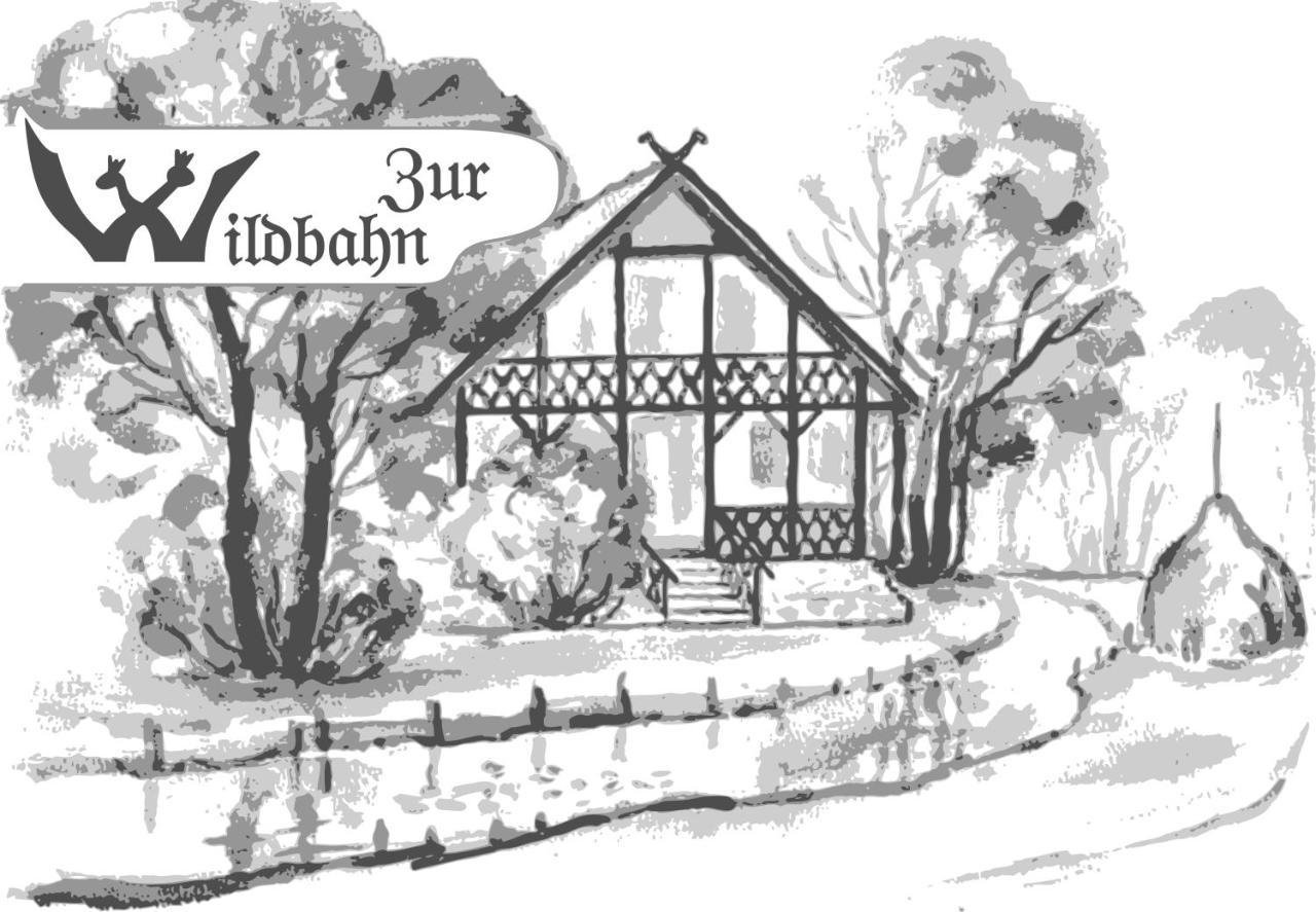 Landgasthof Zur Wildbahn Бург Экстерьер фото